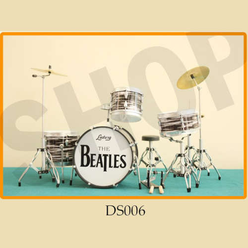 The Beatles Miniature Drums